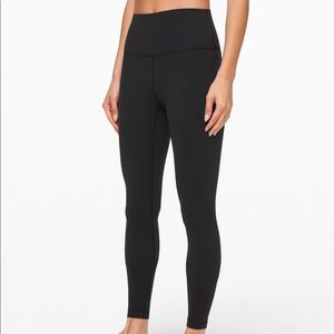 Lululemon High Rise Black Leggings Size 6